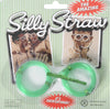 GREEN SILLY STRAW(MAY COME IN DIFFERENT COLOURS)